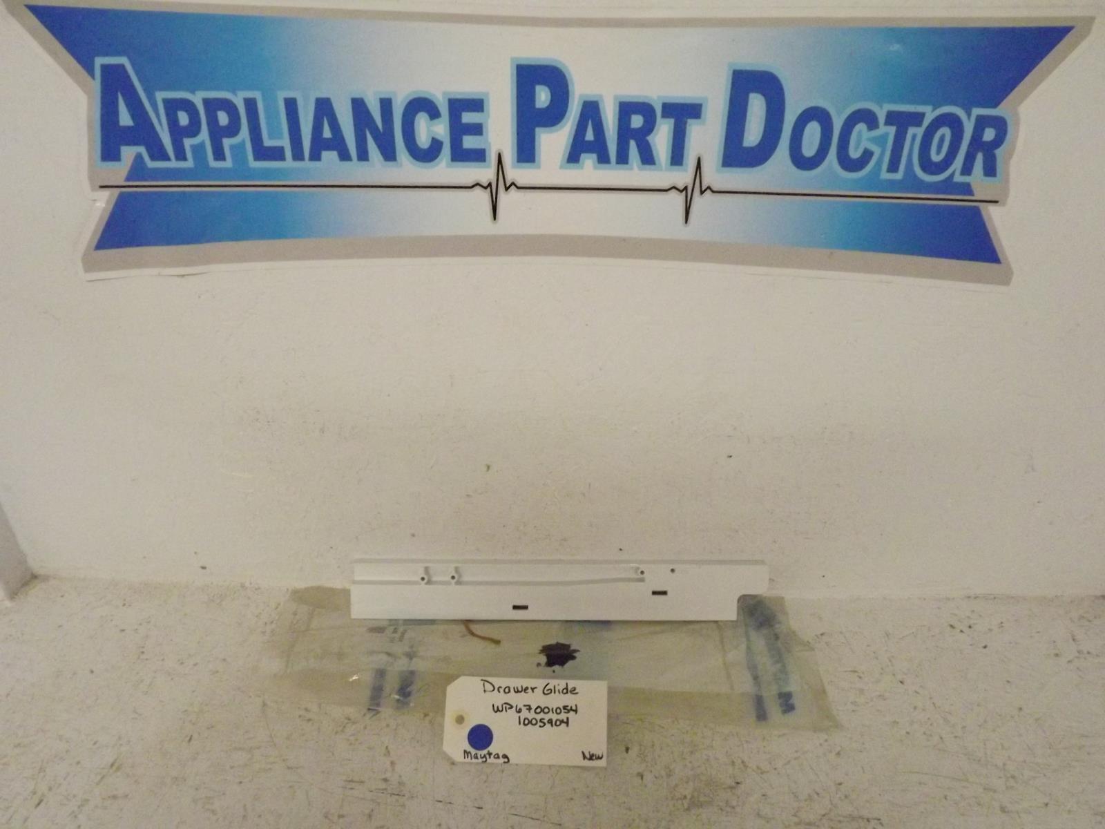 Maytag Refrigerator WP67001054 1005904 Drawer Glide New Maytag Refrigerator WP67001054 1005904 Drawer Glide New